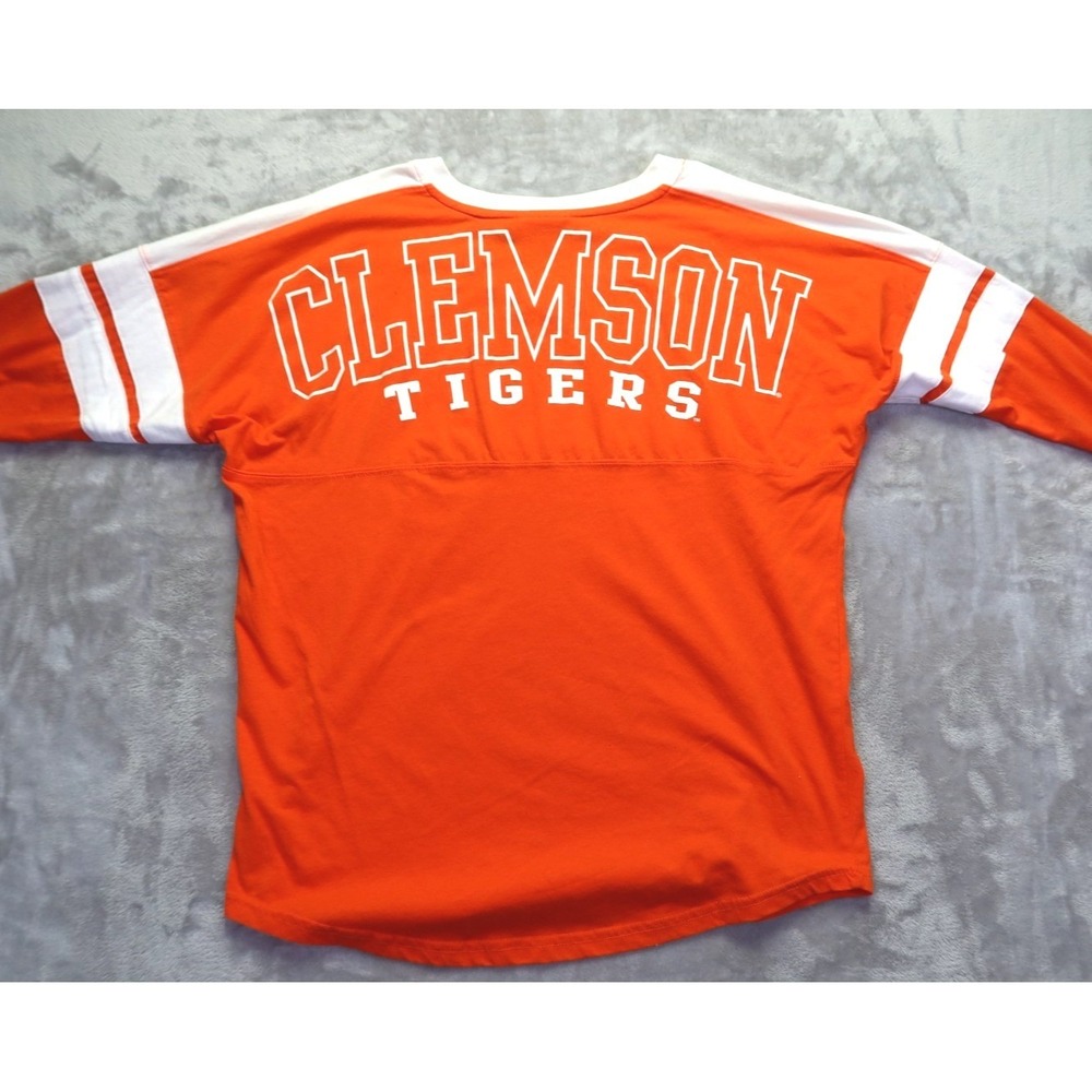 Clemson University Tigers‎ Spirit Jersey T Shirt Women's Size M J. America